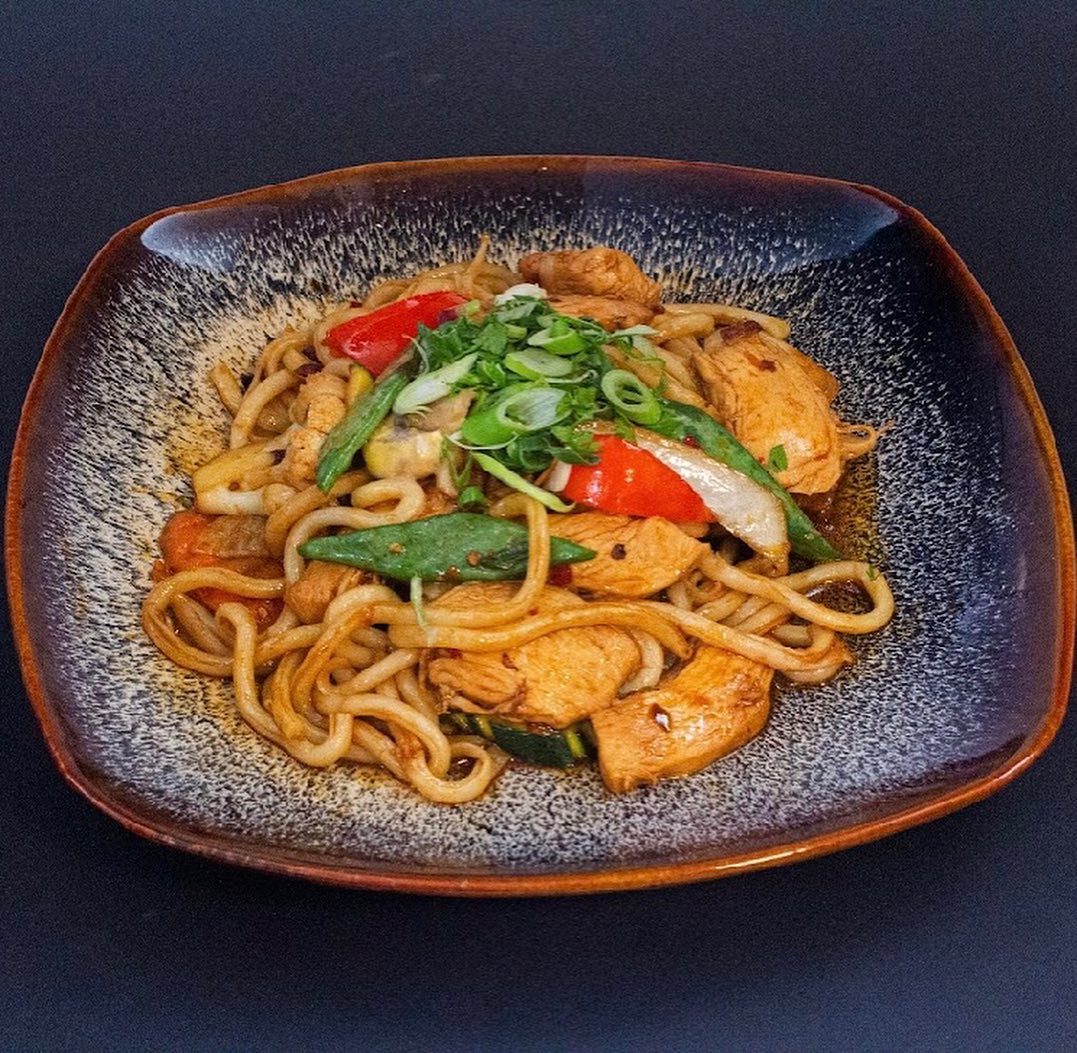 Udon japanische Nudeln
